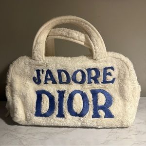Dior vintage towel bag
